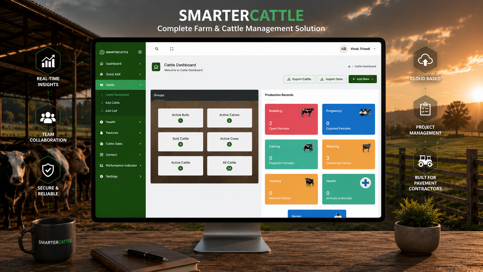 SmarterCattle Dashboard