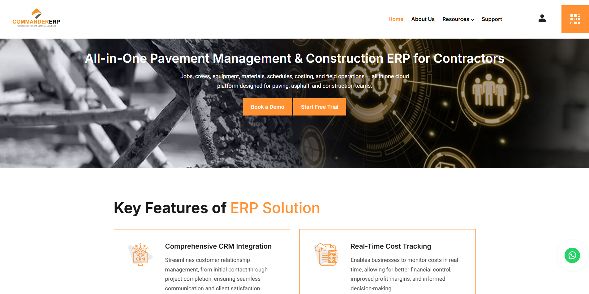 Commander ERP Platform
